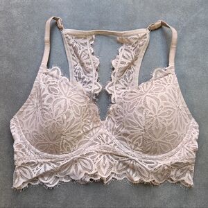 VS Pink Lace Date Lightly Lined Bralette